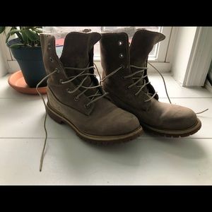 Timberland fleece lined boot